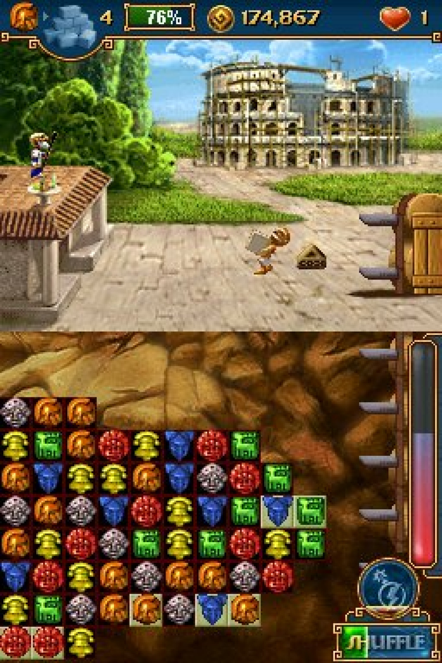 7 Wonders II (DS) Screenshots