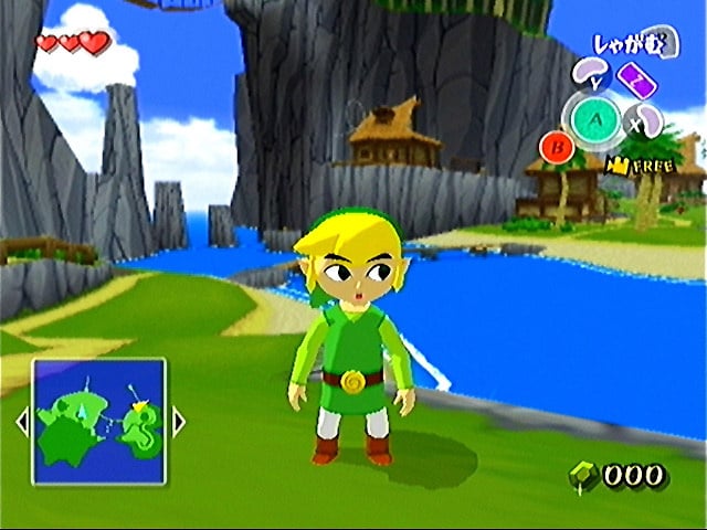 The Legend of Zelda: The Wind Waker Nintendo Gamecube Game