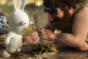Raving Rabbids Travel in Time Screenshot