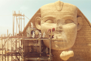 Raving Rabbids Travel in Time Screenshot