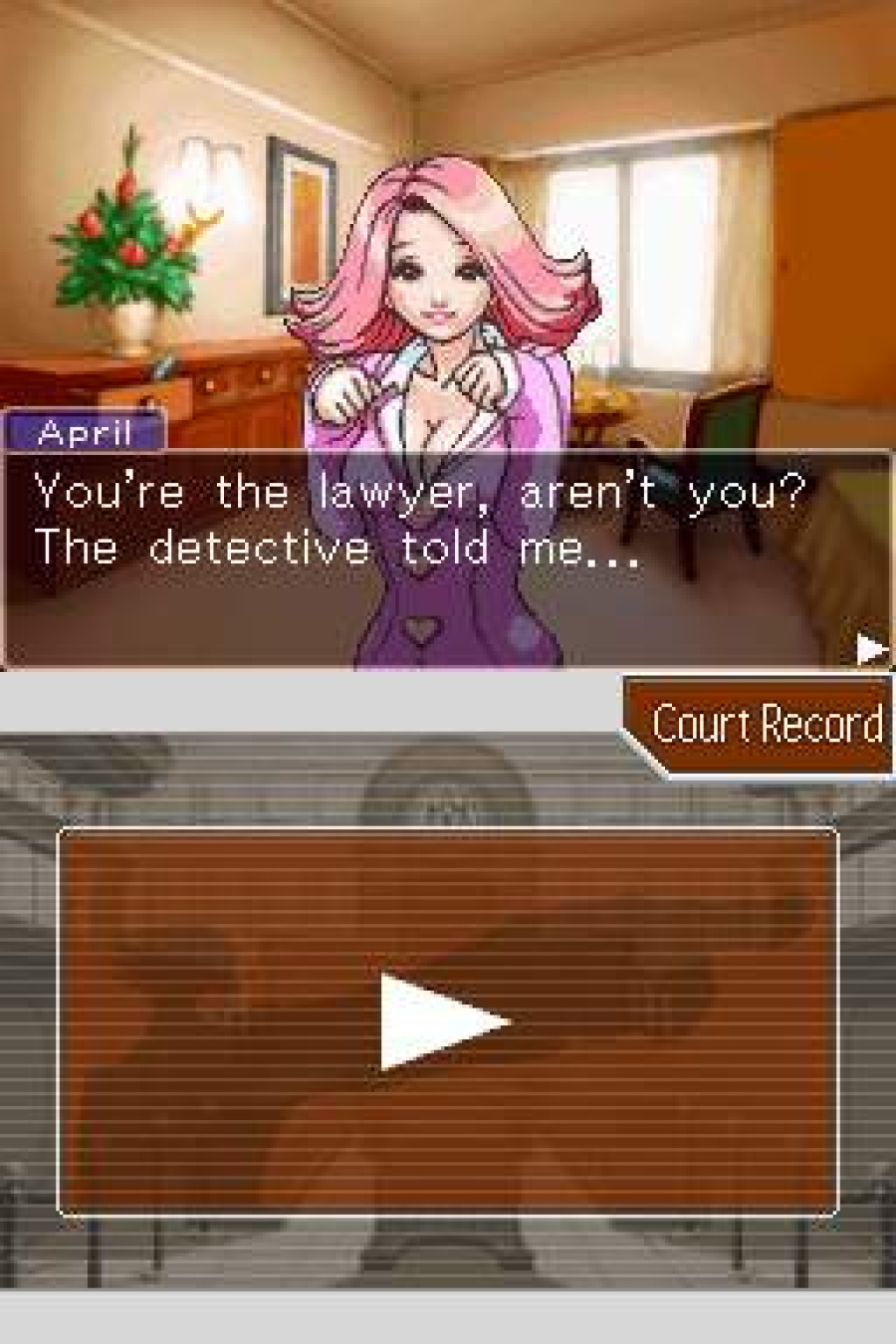 Phoenix Wright: Ace Attorney Screenshot