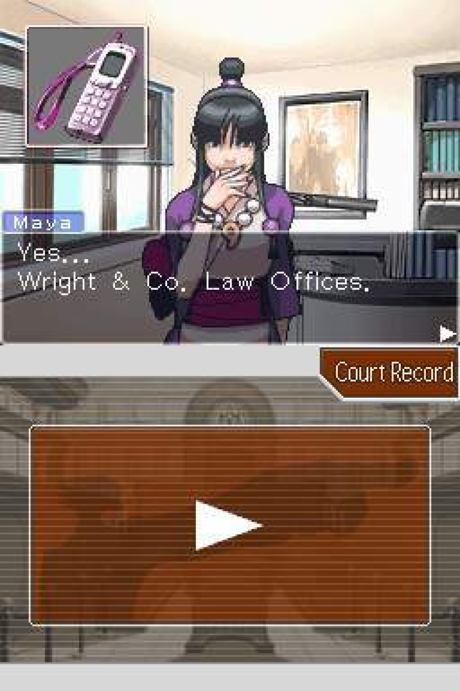 Phoenix Wright: Ace Attorney Screenshot