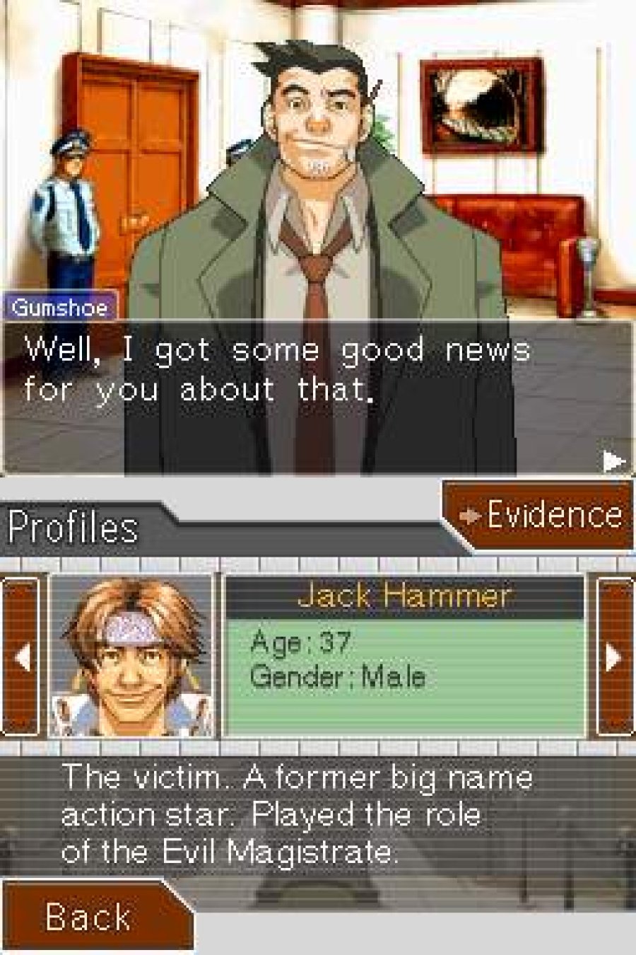 Phoenix Wright: Ace Attorney Screenshot