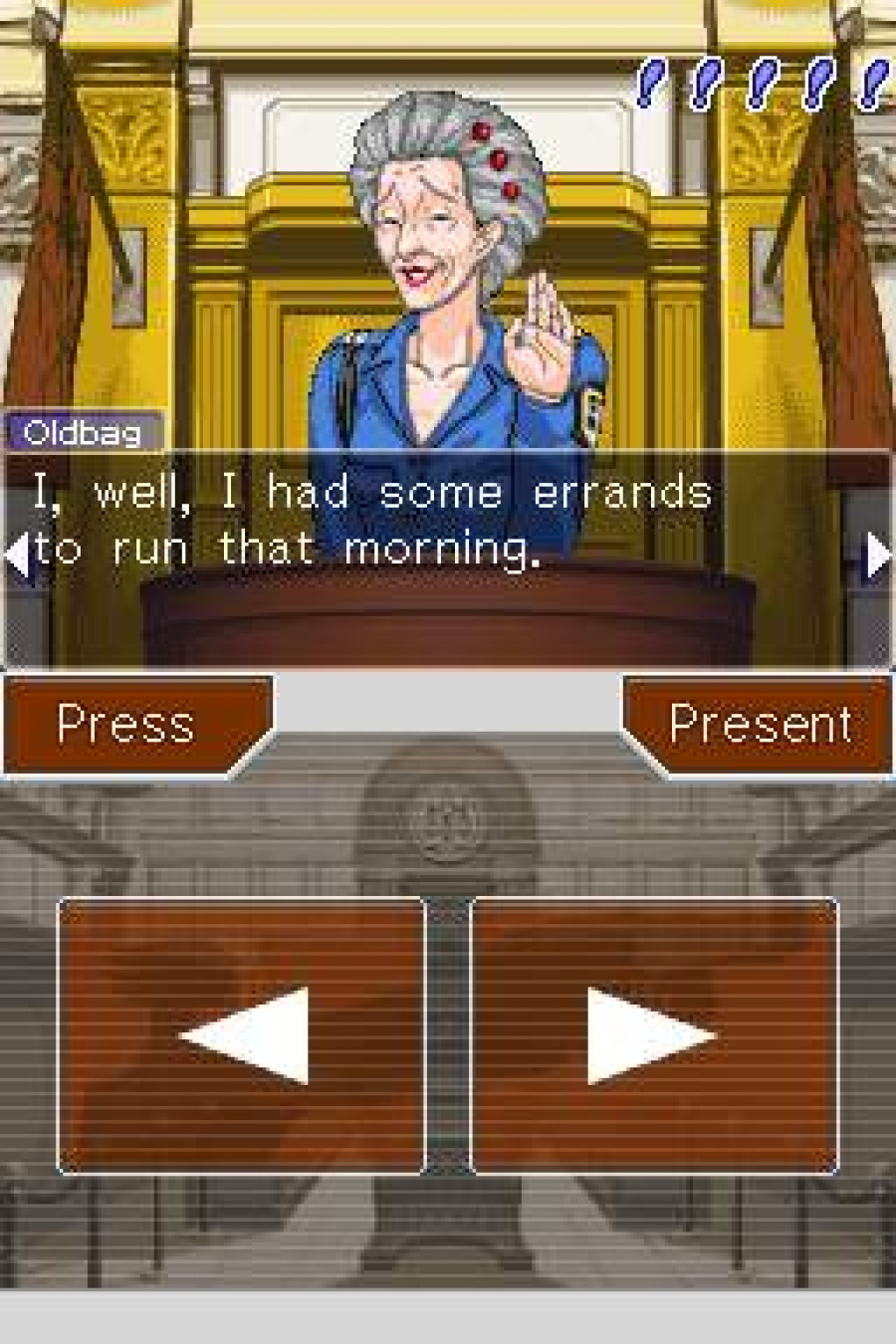 Phoenix Wright: Ace Attorney Screenshot