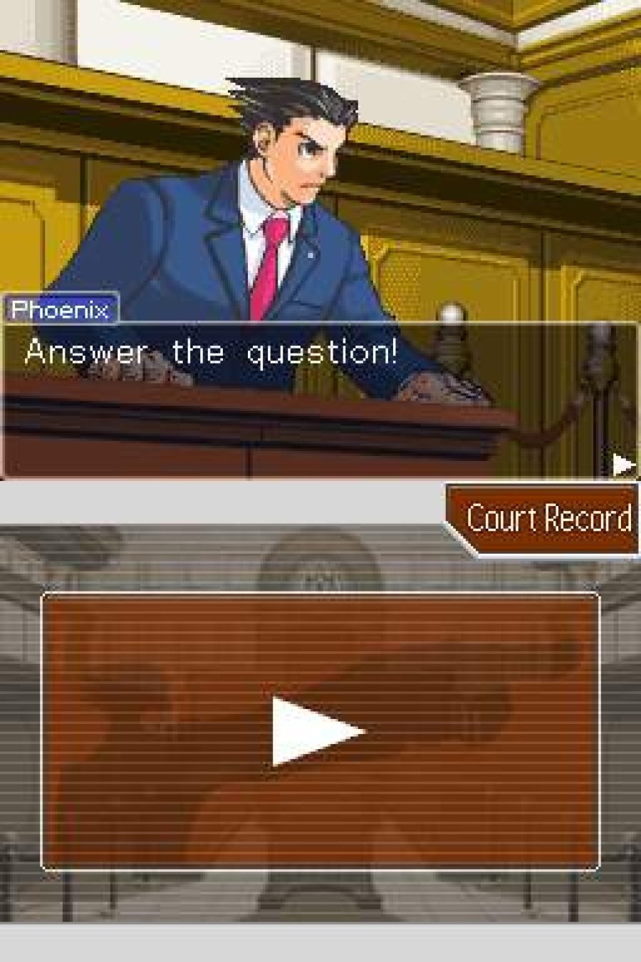 Phoenix Wright: Ace Attorney Screenshot