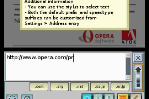 Opera Web Browser Screenshot