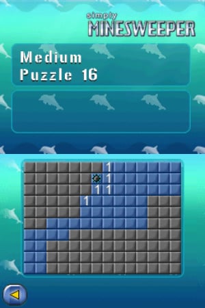 Minesweeper Computer 8 Bit Game, Real Position for the End of a