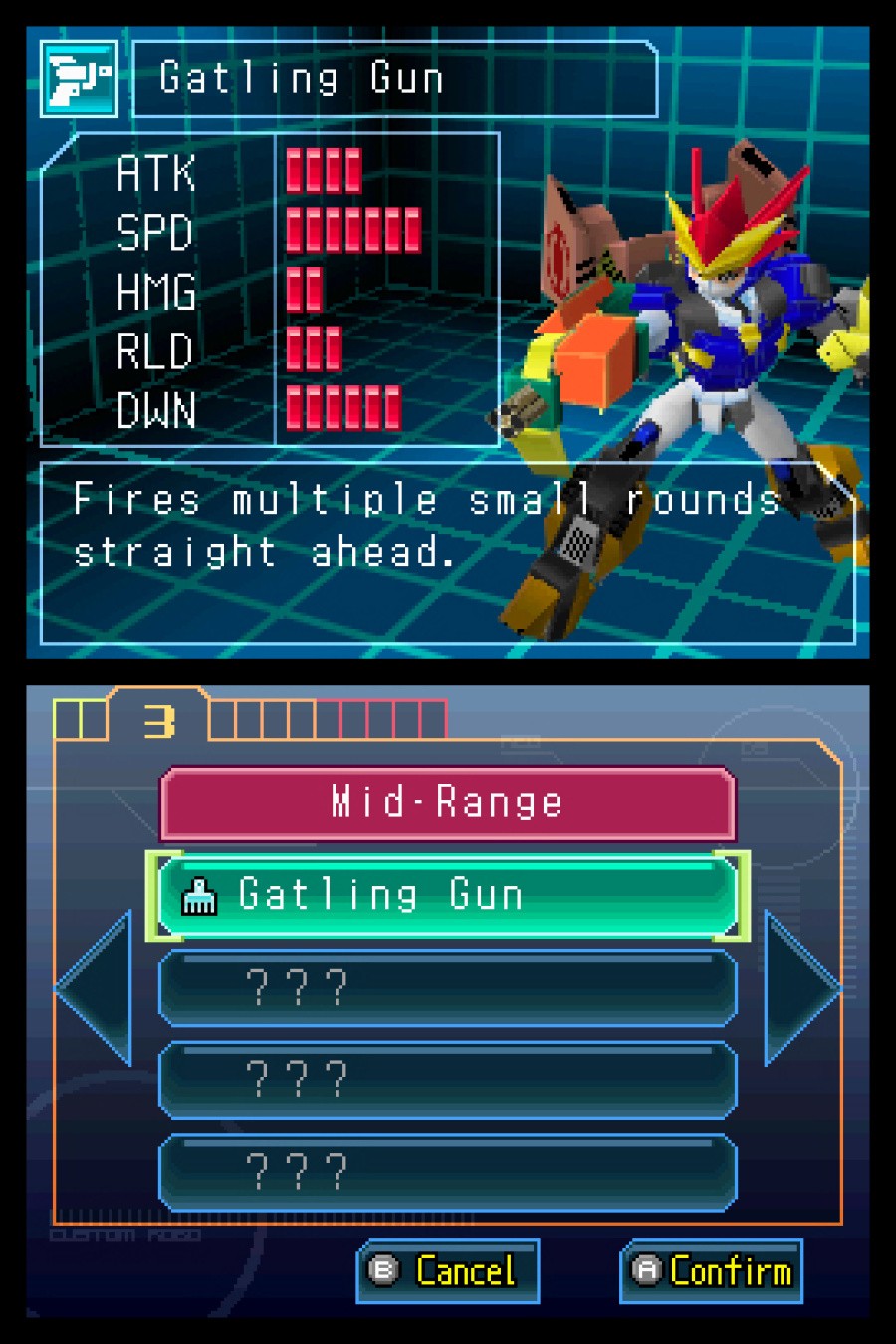 Custom Robo Arena (DS) Screenshots
