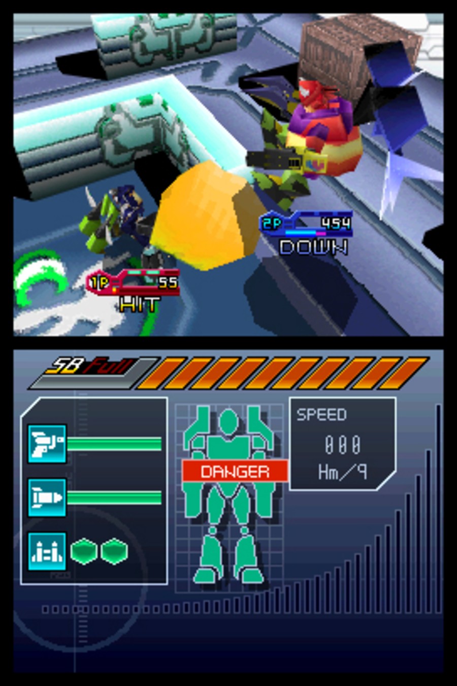 Custom Robo Arena (DS) Screenshots