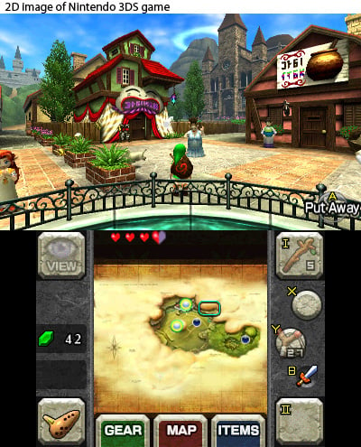 The Legend of Zelda: Ocarina of Time 3D (2011), 3DS