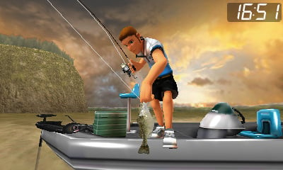 Angler's Club: Ultimate Bass Fishing 3D (2011), 3DS Game