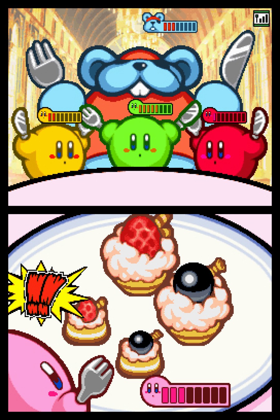 Kirby Squeak Squad (DS) Screenshots