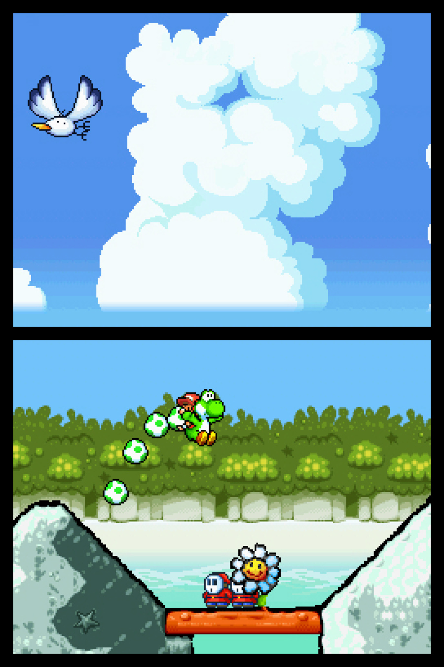 Yoshi's Island DS Screenshot