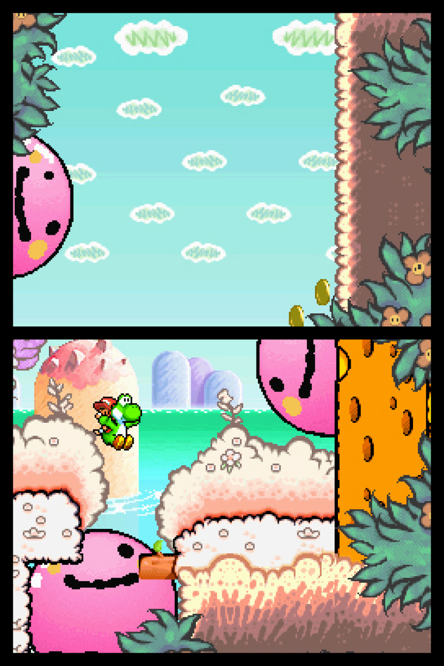 Yoshi's Island DS Screenshot