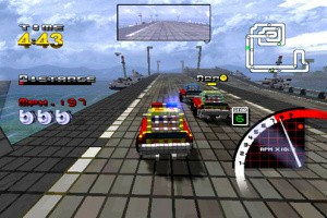 3D Pixel Racing Screenshot