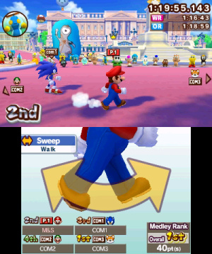 Mario & Sonic at the London 2012 Olympic Games Review - Screenshot 2 of 4