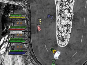 Monochrome Racing Review - Screenshot 1 of 3