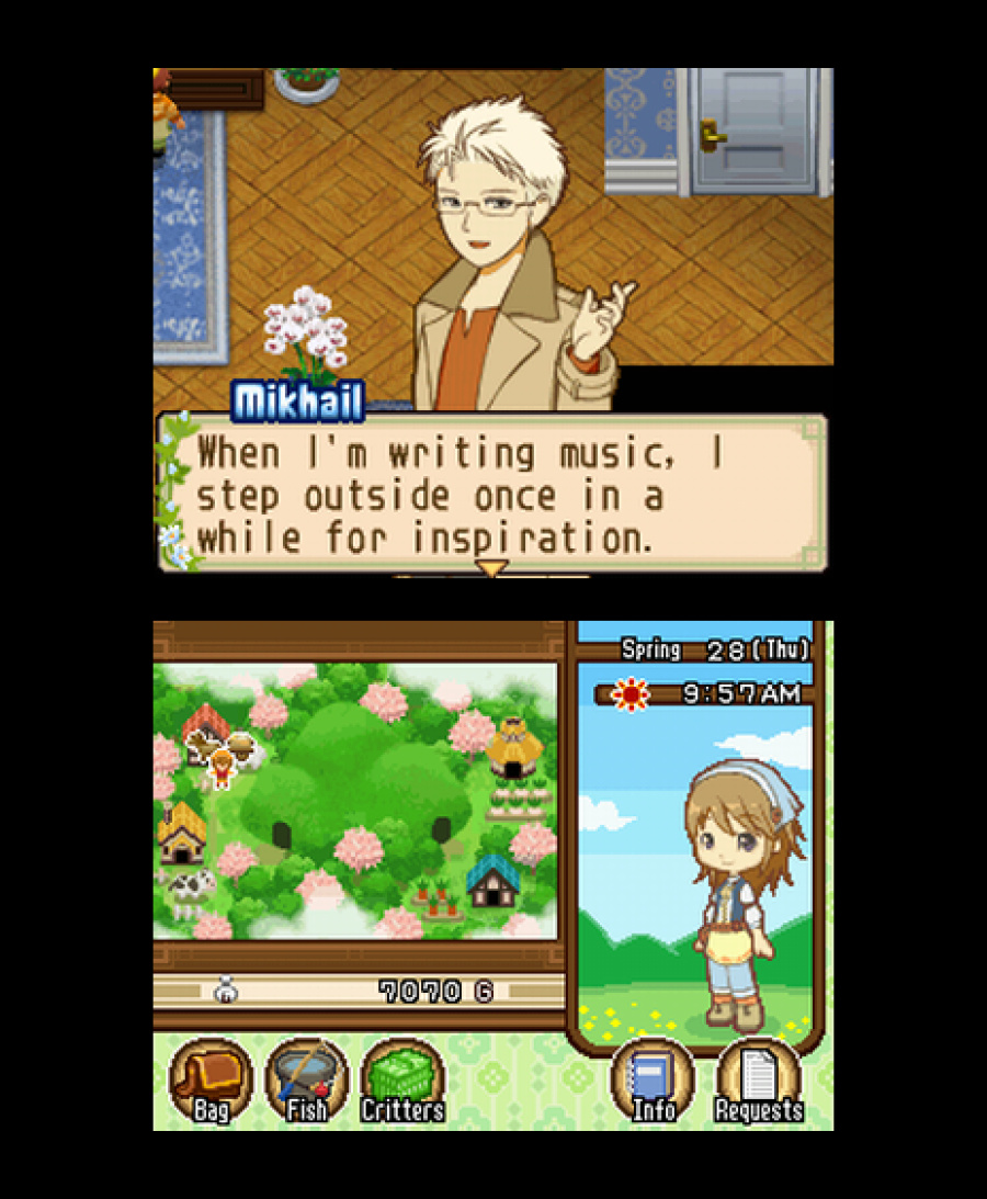 Harvest Moon DS: The Tale of Two Towns Screenshot