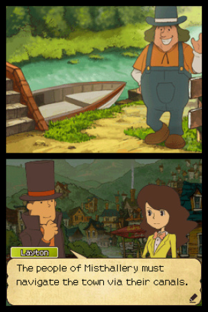 Professor Layton and the Last Specter Review - Screenshot 2 of 3
