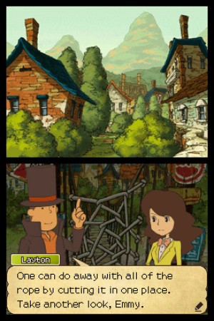Professor Layton and the Last Specter Review - Screenshot 1 of 3
