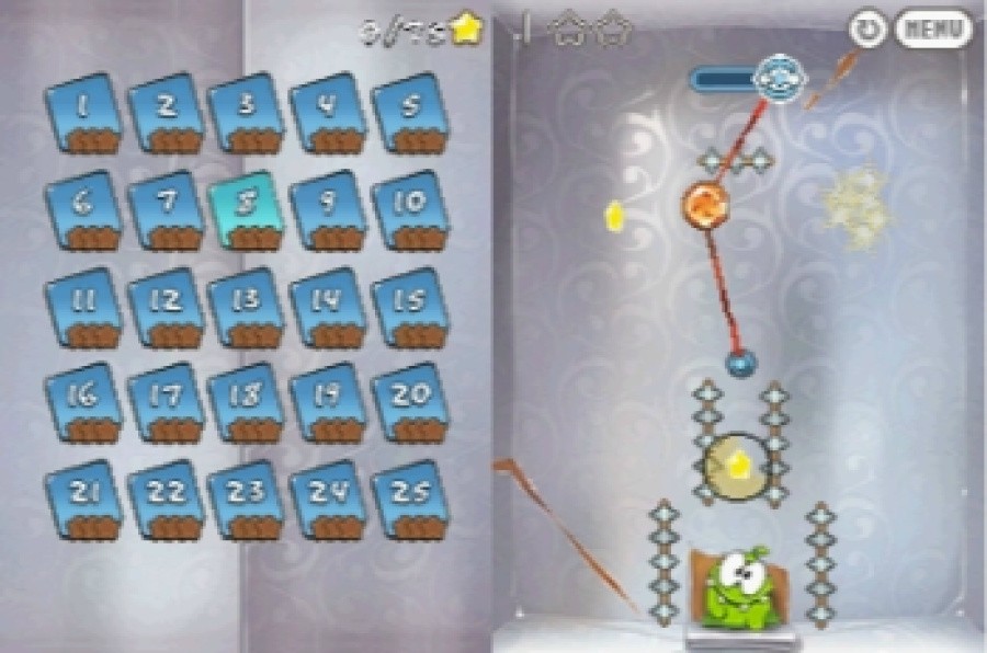 Cut the Rope (DSiWare) Screenshots