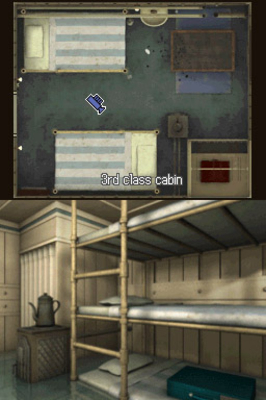 999: Nine Hours, Nine Persons, Nine Doors (DS) Screenshots