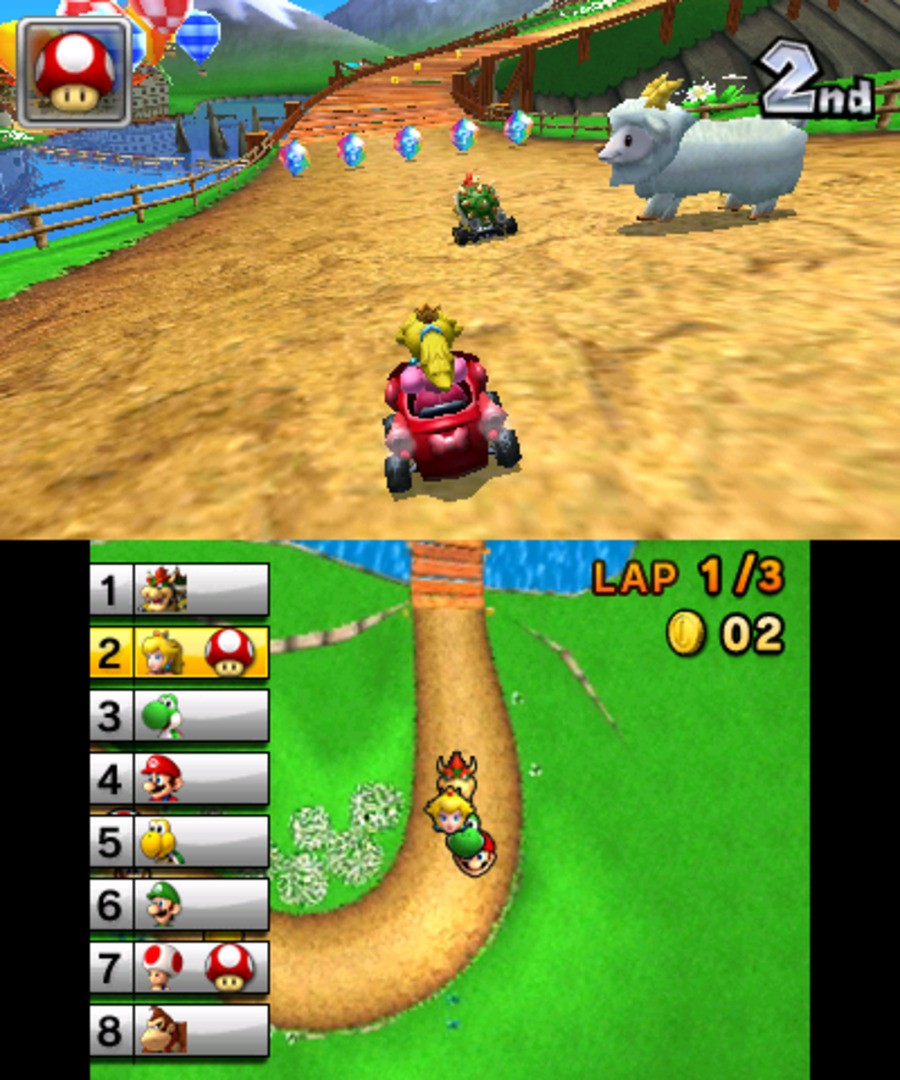 Mario Kart 7 (3DS) Screenshots