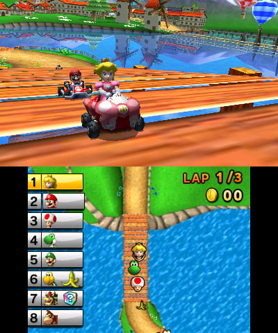 super mario kart 7 3ds