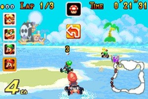 Mario Kart Super Circuit Screenshot