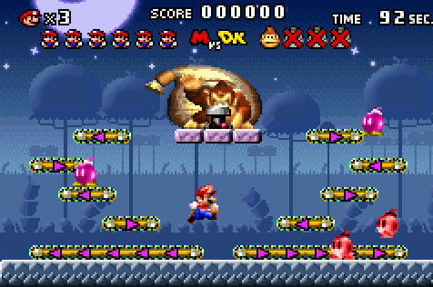 Mario Vs Donkey Kong Game Boy Advanced 