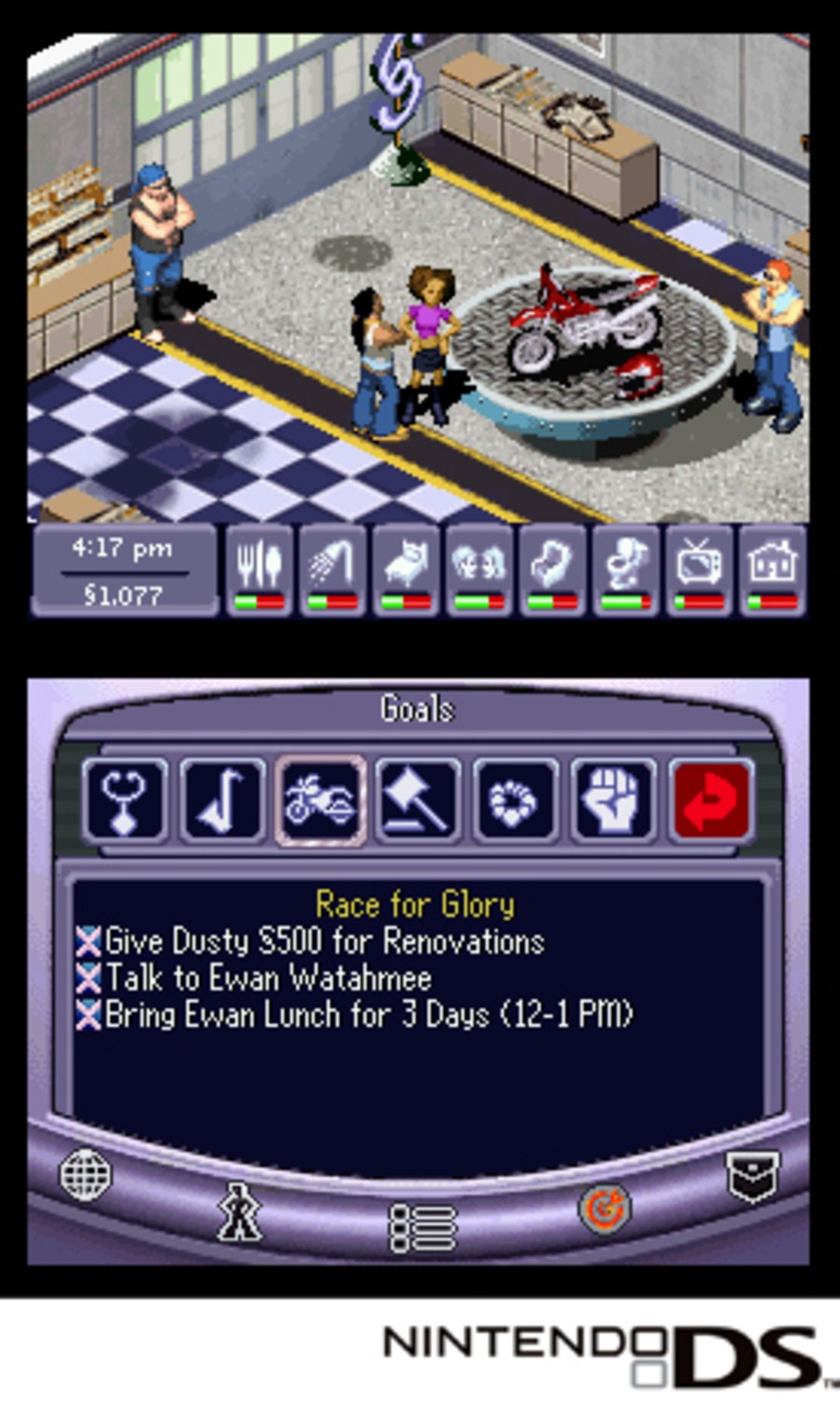 The Urbz Sims in the City (DS) Screenshots