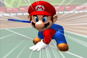 Mario Power Tennis Screenshot