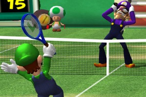 Mario Power Tennis Screenshot