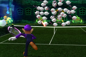 Mario Power Tennis Screenshot