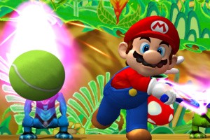 Mario Power Tennis Screenshot