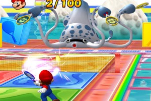 Mario Power Tennis Screenshot