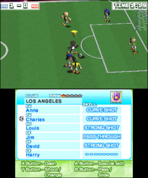 Arc Style: Soccer!! 3D Review - Screenshot 2 of 4