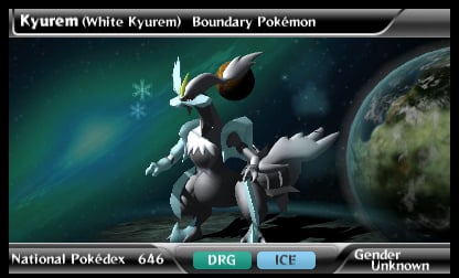 Pokemon Black/White National Pokedex 