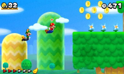 super mario bros 2 3ds mushroom world secret exits