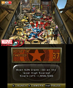 Marvel Pinball 3D Review - Screenshot 1 of 4