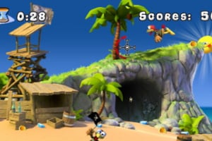 Crazy Chicken Pirates 3D Screenshot