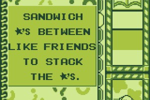Kirby's Star Stacker Screenshot