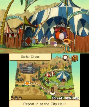 Professor Layton and the Miracle Mask Review - Screenshot 3 of 5