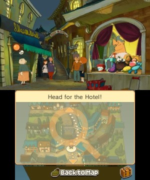 Professor Layton and the Miracle Mask Review - Screenshot 3 of 5