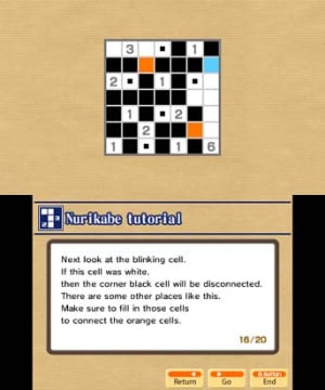 Nurikabe by Nikoli Review - Screenshot 1 of 3