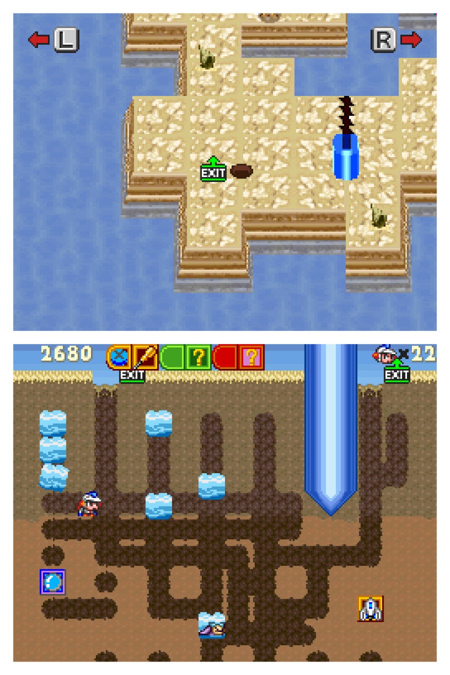 Dig Dug Digging Strike (DS) Screenshots