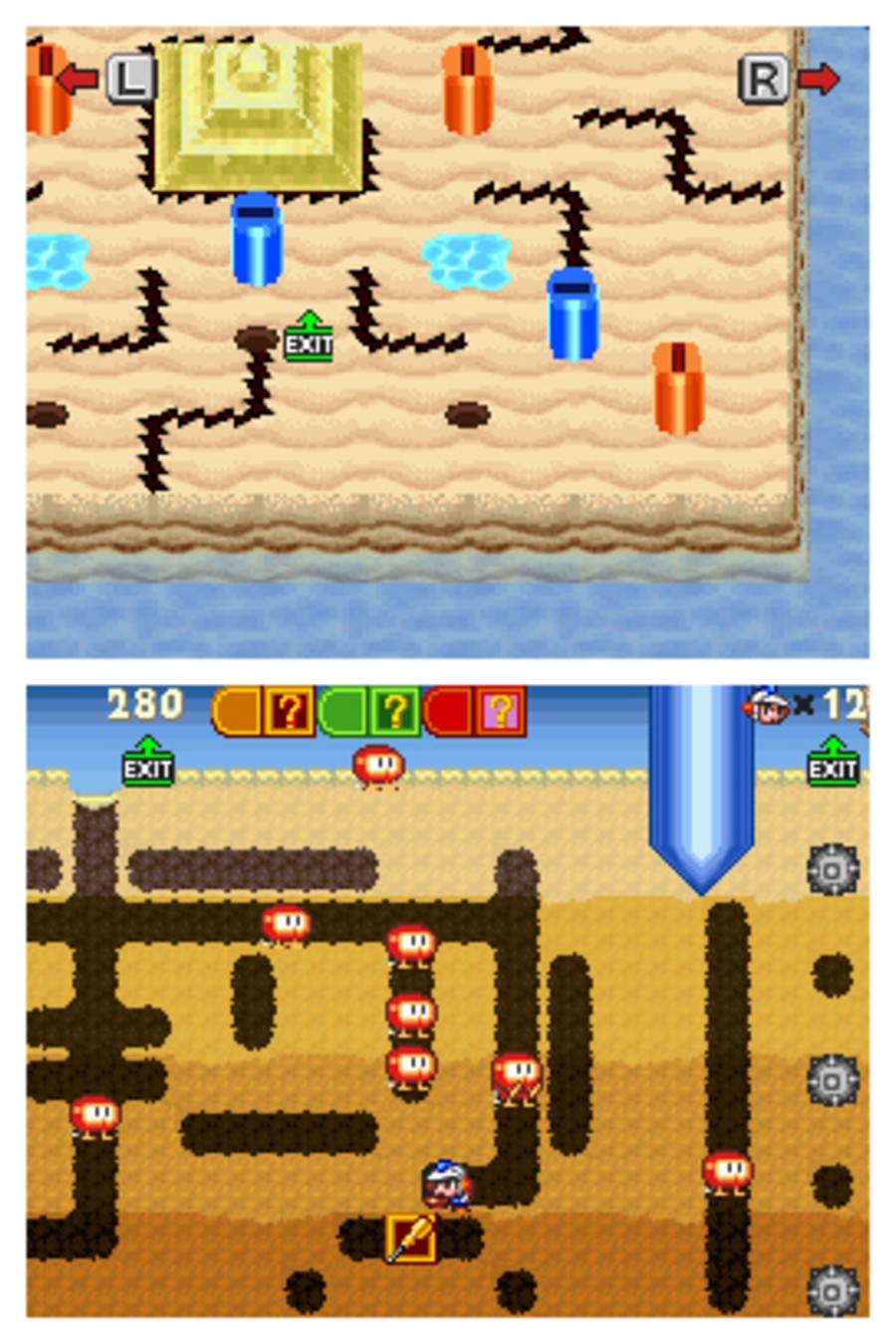 Dig Dug Digging Strike (DS) Screenshots