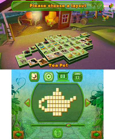 3D Mahjong, Nintendo DSiWare, Jogos