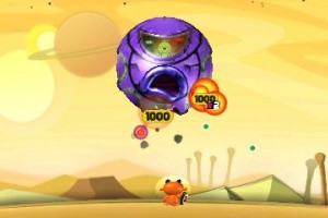 Cocoto Alien Brick Breaker Screenshot