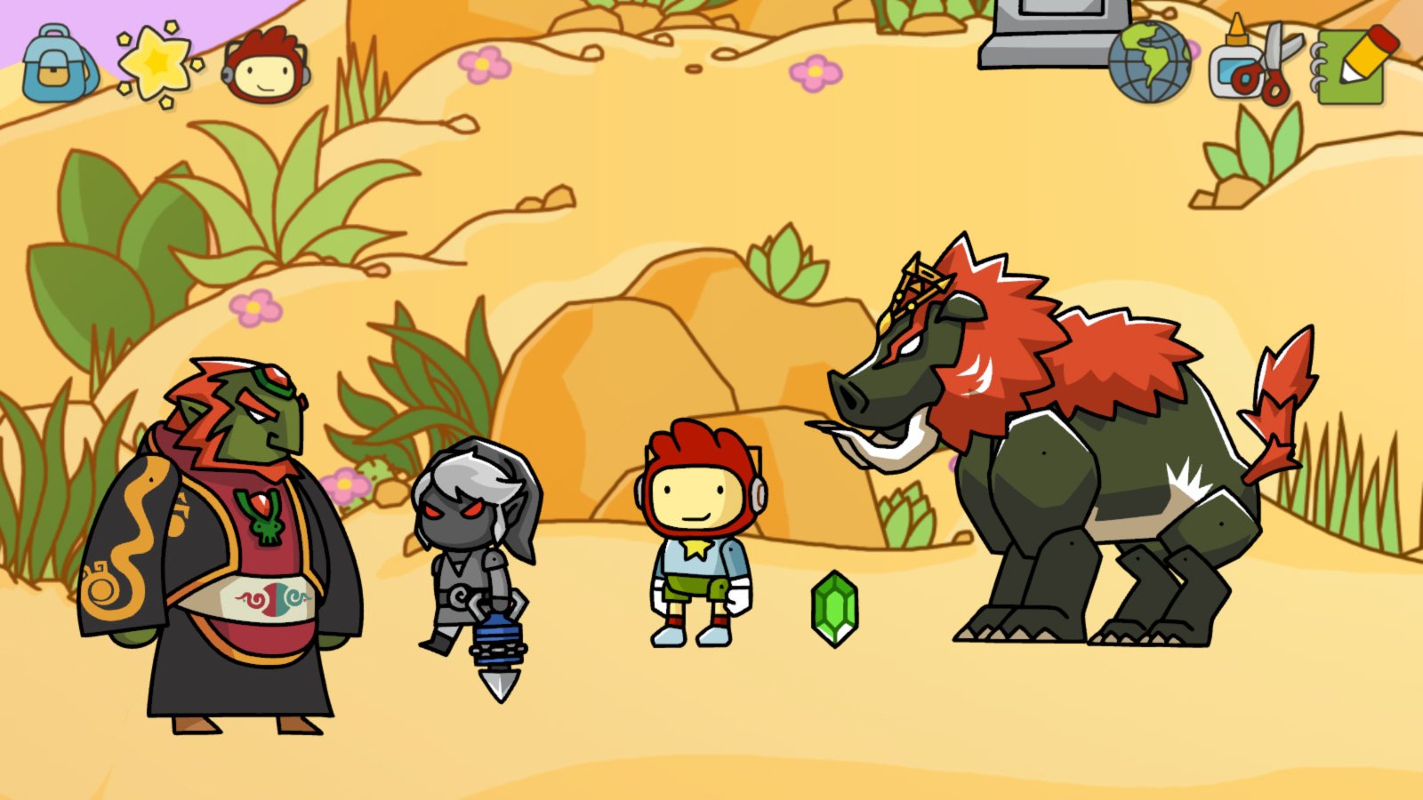 scribblenauts unlimited creations